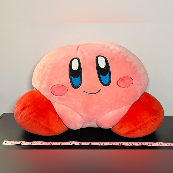 XL Kirby - Mocchi Mocchi - Jumbo 16” Plush - Picture 3 of 4
